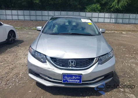 2015 Honda Civic Lx из США, поврежденный, VIN 19XFB2F57FE112362